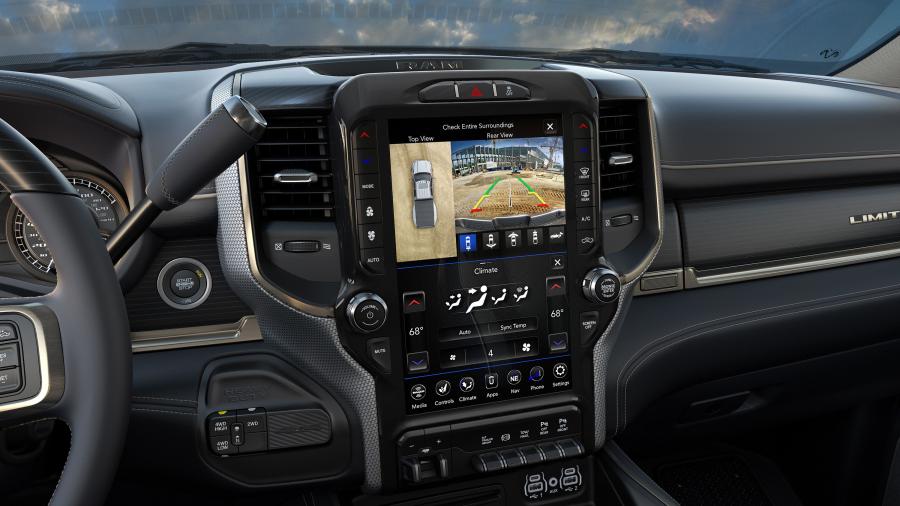 Детали интерьера Ram 3500 Limited Crew Cab Dually (D2) (D2) 2019 года  (фото 28 из 45)